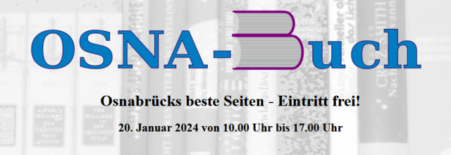 Logo und Termin der OSNA-Buch.